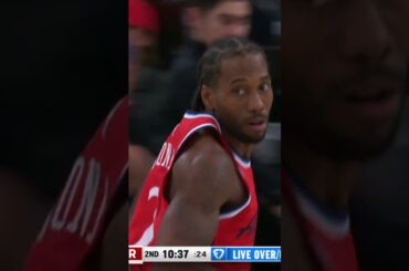 Kawhi triple tween cross 😮‍💨