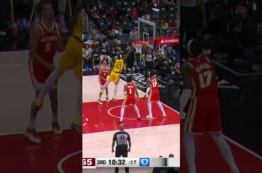 Andrew Nembhard with an Insane Feed to Pascal Siakam for the Bucket 👀