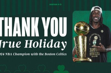 Jrue Holiday Boston Celtics Tribute Video