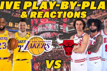 Los Angeles Lakers vs Chicago Bulls | Live Play-By-Play & Reactions