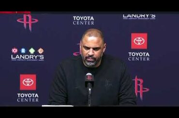 Houston Rocket Postgame: Ime Udoka talks Alperen Sengun and Kevin Durant