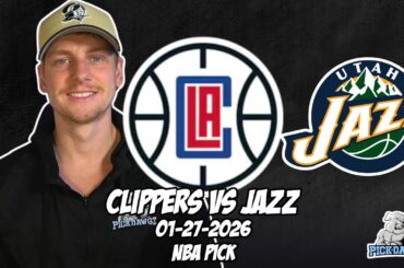 Los Angeles Clippers vs Utah Jazz 1/27/26 NBA Free Picks & Prediction | NBA Betting Tips
