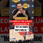 JJ Redick praises Luka's passing 🙌