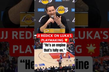 JJ Redick praises Luka's passing 🙌