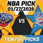 New Orleans Pelicans vs Oklahoma City Thunder Pick 1/27/26 NBA Pick Prediction