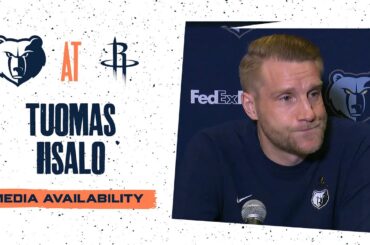 Tuomas Iisalo Press Conference | Grizzlies vs. Rockets