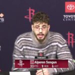 Press Conference by Alperen Sengun vs Grizzlies