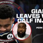 Perk reacts to Giannis Antetokounmpo’s calf injury amid trade speculation | SportsCenter