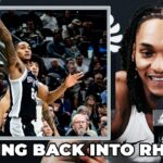 Devin Vassell on Getting Back into Rhythm in Return from Injury