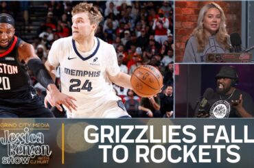 Memphis Grizzlies fall to Houston Rockets | Jessica Benson Show | 1/27/26