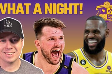 Lakers Beat Bulls, LUKA Drops 46! Big Night For LA