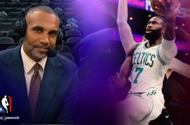 Boston Celtics show balance on both ends in win over Portland Trail Blazers | NBA on NBC