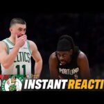 INSTANT REACTION: Celtics hold off Blazers as Jrue Holiday and Rob Williams return to Boston