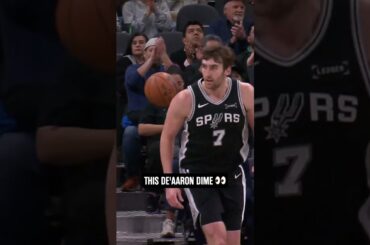 G👀d l👀k Swipa!  #spurs #nba #deaaronfox