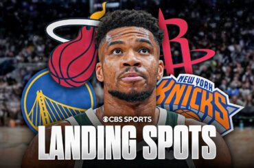 Top Potential Landing Spots for Giannis Antetokounmpo as NBA Trade Deadline nears 👀