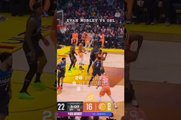 🪄 Some Mobley magic on a Monday. #cavs #nba #basketball #evanmobley #clevelandcavaliers #cleveland