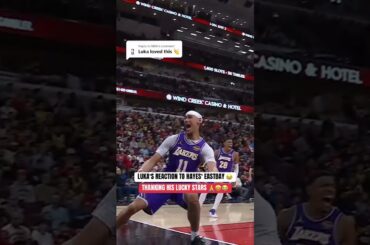 Luka so happy to have his teammate Jaxson Hayes 😅