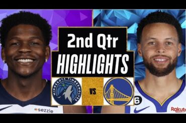 Golden State Warriors vs Timberwolves Full Game Highlights 2nd Qtr P2 | Jan 26 | 2026 NBA Highlights