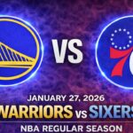NBA LIVE! Golden State Warriors vs Philadelphia 76ers I January 27 2026 Warriors vs Sixers Live 2K