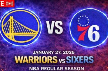 NBA LIVE! Golden State Warriors vs Philadelphia 76ers I January 27 2026 Warriors vs Sixers Live 2K