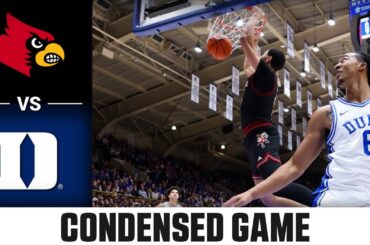 Louisville vs. Duke Condensed Game | 2025-26 ACC Men's Basketball