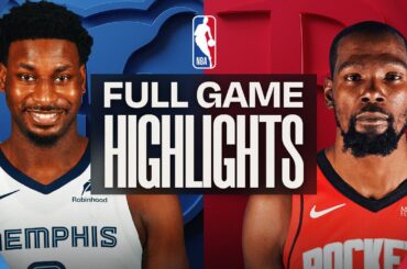 GRIZZLES at ROCKETS | FULL GAME HIGHLIGHTS | January 26, 2026