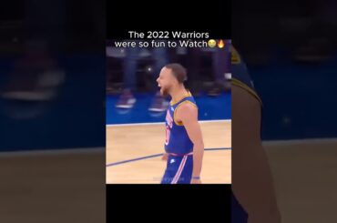 The 2022 Warriors had a whole different energy 😭 #shorts #nbaedits