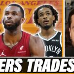 Lakers TRADES that help WIN NOW with LeBron James & later in Luka Doncic era