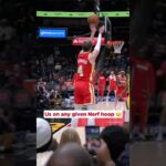 Luke’s jumper is as smooth as we all think ours are 🥰🥰🥰 #nba #hawks #lukekennard #nerf