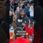 Rob’s gassed up Jrue and we’re here for it 👏🏾👏🏾👏🏾 #celtics #nba #shorts