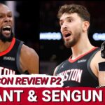 Houston Rockets Midseason REVIEW: Kevin Durant's MVP Impact & Alperen Sengun's DEFENSIVE Importance