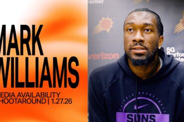 Mark Williams Shootaround Media Availability | Phoenix Suns 2-27-26