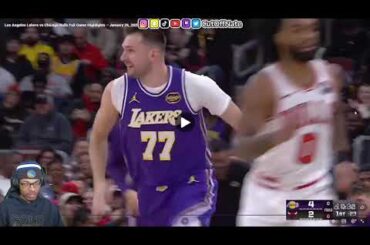 Lakers Fav Opp Reaction To Los Angeles Lakers vs Chicago Bulls Full Game Highlights January 26, 2026