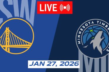 NBA LIVE! Golden State Warriors vs Minnesota Timberwolves | January 27, 2026 NBA Regular Season LIVE