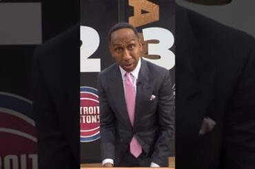 Stephen A. Smith has the Detroit Pistons ranked as the second best team in the NBA 🔥