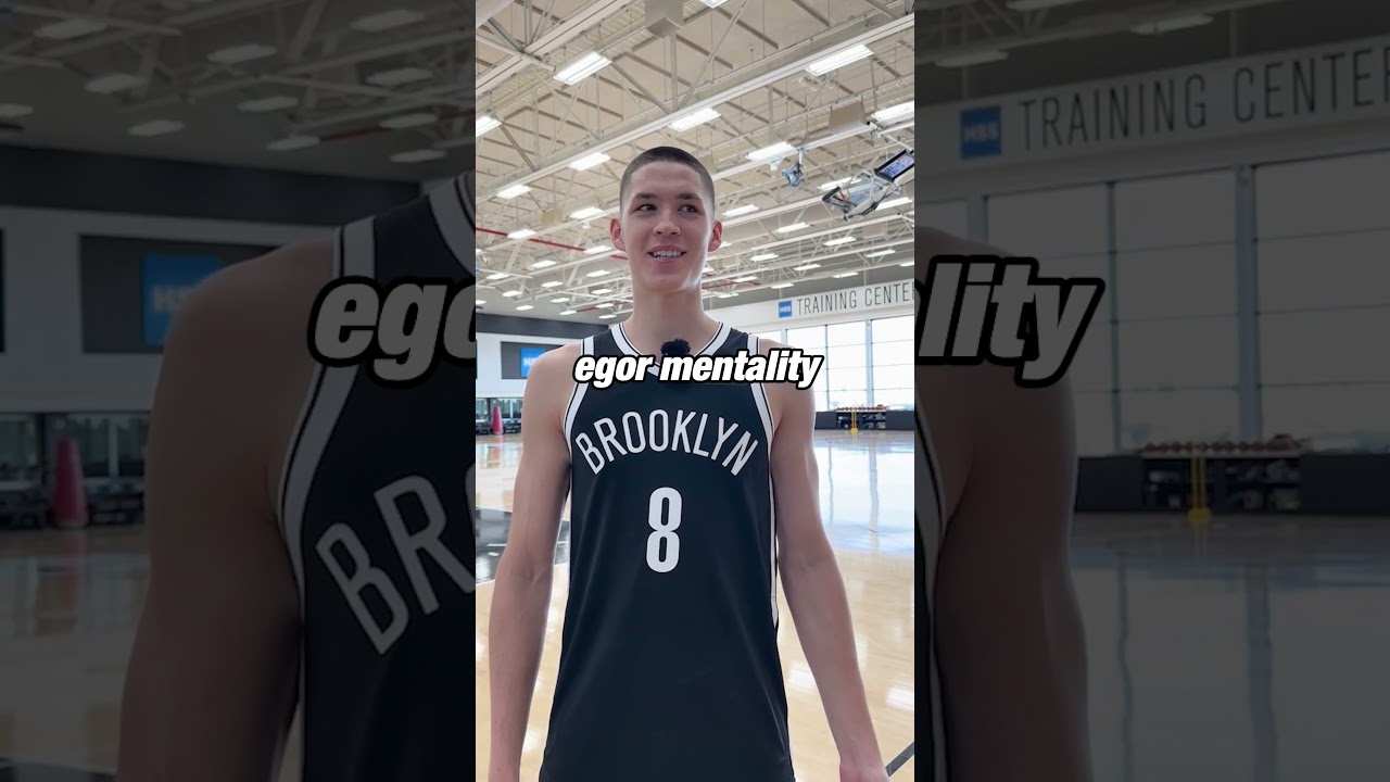 that's our rising star 🌟 #egordëmin #brooklynnets #mentality