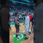 Welcome back Jrue ☘️ #celtics #nba #shorts