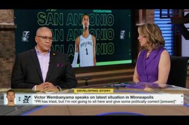 Marc J. Spears reacts to Victor Wembanyama addressing Alex Pretti's death | NBA Today