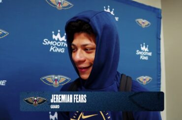 Jeremiah Fears on Rising Stars selection | New Orleans Pelicans