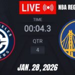 NBA LIVE! Golden State Warriors vs Los Angeles Clippers |  January 28, 2026  Warriors vs Clippers 2K