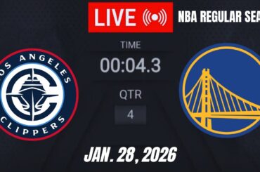 NBA LIVE! Golden State Warriors vs Los Angeles Clippers |  January 28, 2026  Warriors vs Clippers 2K