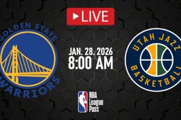 NBA LIVE! Golden State Warriors vs Utah Jazz | Jan. 28, 2026 | Jazz vs Warriors NBA LIVE 2K26