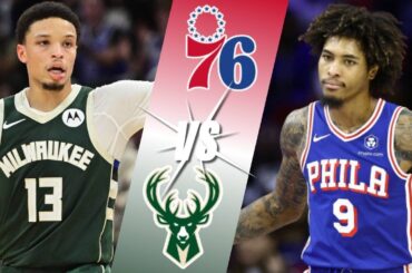 Philadelphia 76ers VS. Milwaukee Bucks | LIVE Reactions | Play-By-Play | Watch Party