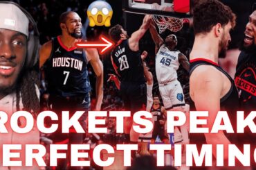 KD & SENGUN A SCARY DUO.. Rockets Vs Grizzlies Highlights Reaction