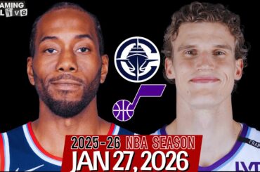 (LIVE) Kawhi Leonard vs Lauri Markkanen | Los Angeles Clippers vs Utah Jazz NBA Live Stream