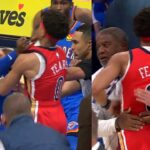 Lu Dort and Jeremiah Fears FIGHT at end of game and everyone gets involved 😳