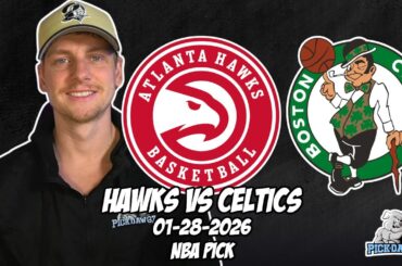 Atlanta Hawks vs Boston Celtics 1/28/26 NBA Free Picks & Prediction | NBA Tips