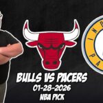 Chicago Bulls vs Indiana Pacers 1/28/26 NBA Free Picks & Prediction | NBA Betting Tips
