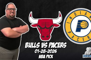Chicago Bulls vs Indiana Pacers 1/28/26 NBA Free Picks & Prediction | NBA Betting Tips