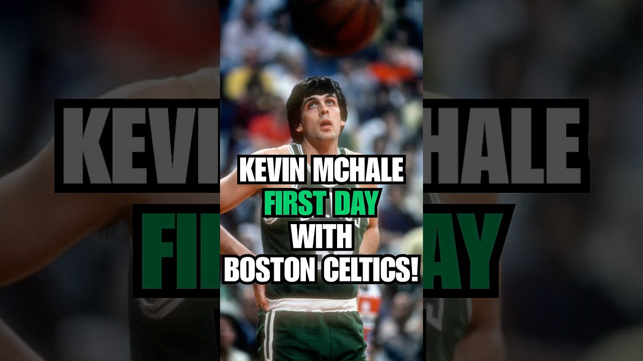 Kevin McHale TELLS a FUNNY STORY about his FIRST DAY with the Boston Celtics! 🔥#shorts #nba